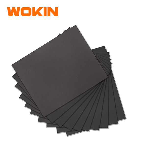 WOKIN 10PCS ABRASIVE PAPER SHEET SET (WET)