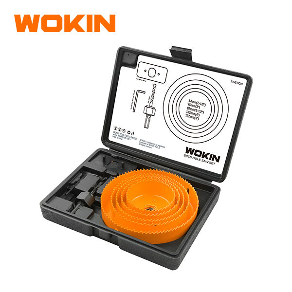 WOKIN 8PCS HOLE SAW SET