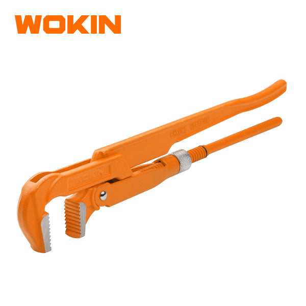 WOKIN 90° BENT NOSE PIPE WRENCH(INDUSTRIAL)