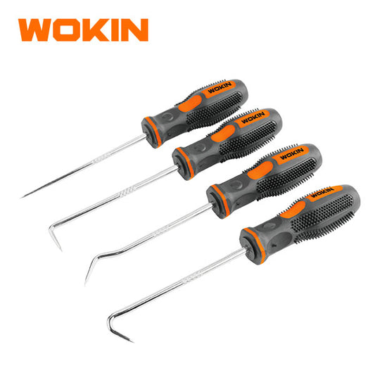 WOKIN 4PCS MINI PICK AND HOOK SET