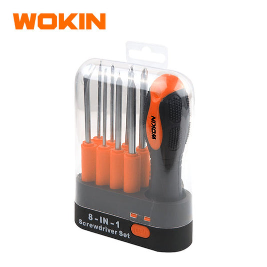 WOKIN 9PCS INTERCHANGEABLE SCREWDRIVER SET