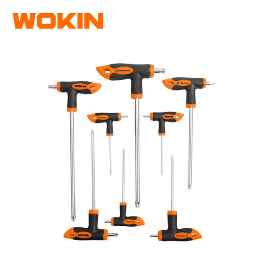WOKIN 8PCS TORX T-HANDLE SCREWDRIVERS SET