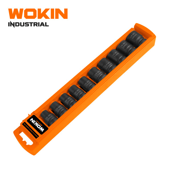 WOKIN 10PCS 1/2″ IMPACT SOCKET SET(INDUSTRIAL)