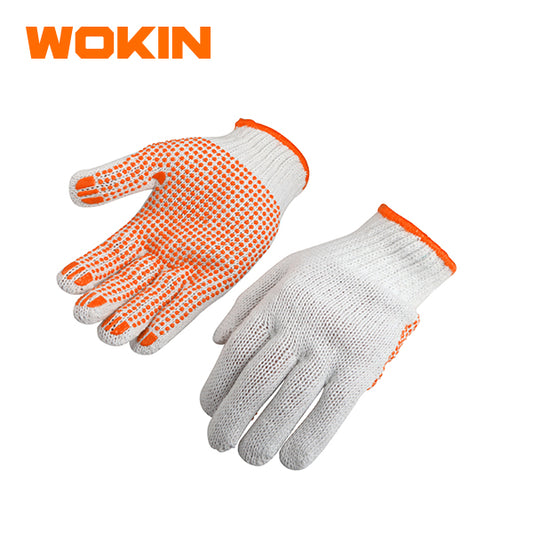 WOKIN KNITTED & PVC DOTS GLOVES