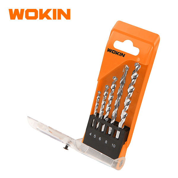 WOKIN 5PCS MASONRY DRILL BIT SET