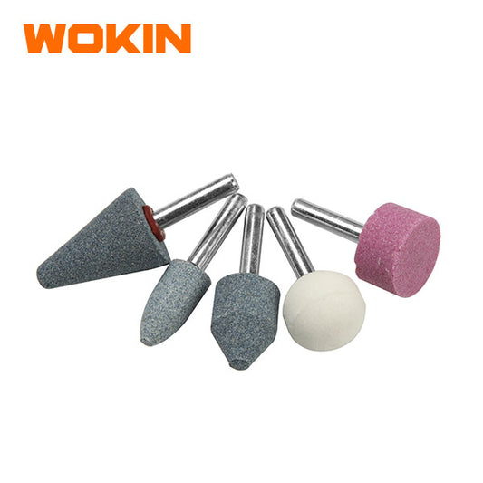 WOKIN 5PCS GRANDING MOUNTED STONES SET
